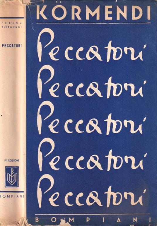 Peccatori - Ferenc Kormendi - copertina