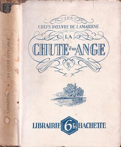 La chute d'un ange - Alphonse de Lamartine - copertina