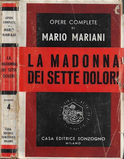 La Madonna dei Sette Dolori - Mario Mariani - copertina