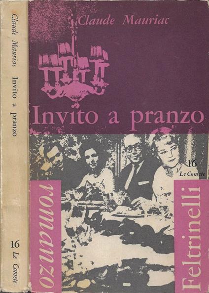 Invito a pranzo - Claude Mauriac - copertina