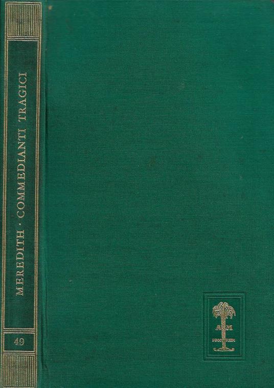 Commedianti tragici - Giorgio Meredith - copertina