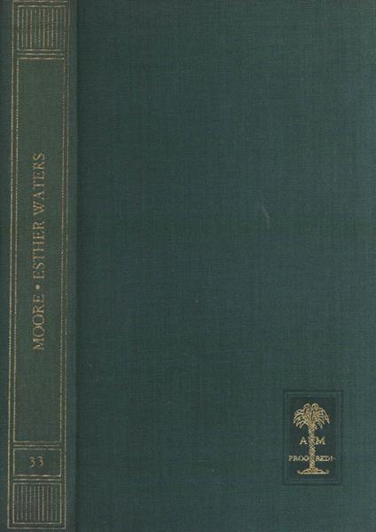 Esther Waters - George Moore - copertina