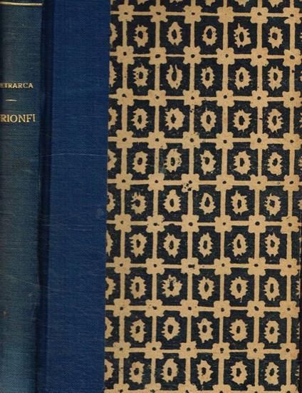 Trionfi - Francesco Petrarca - copertina
