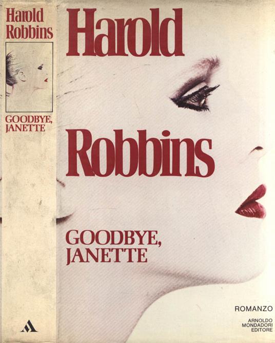 Goodbye, Janette - Harold Robbins - copertina