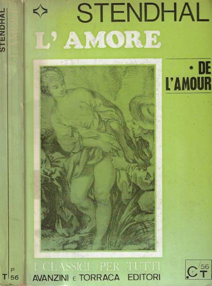 De L'amour- L'amore - Stendhal - copertina