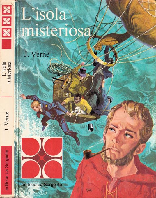 L' isola misteriosa - Jules Verne - copertina