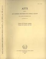 Atti della Accademia Roveretana degli Agiati, a.251, 2001, ser, VIII, vol. I A