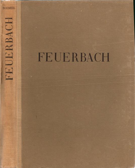 Feuerbach - Heinrich Bodmer - copertina