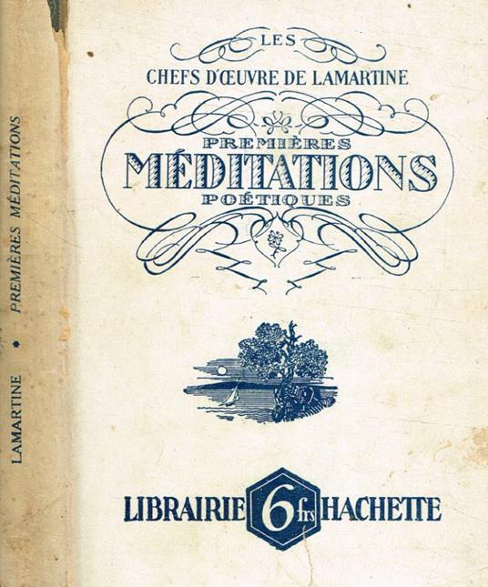 Premières méditations poétiques - Alphonse de Lamartine - copertina