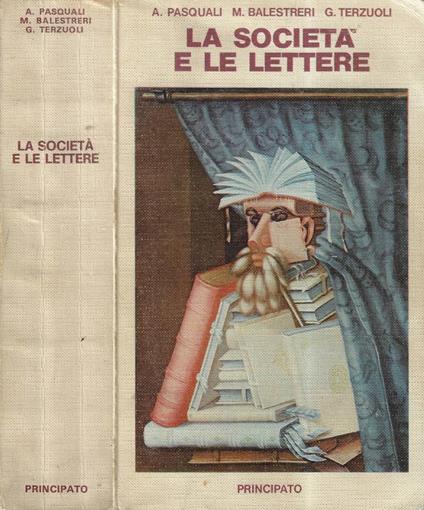 La società e le lettere - copertina