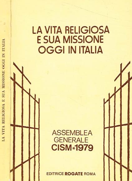 La vita religiosa e dua missione oggi in Italia - copertina