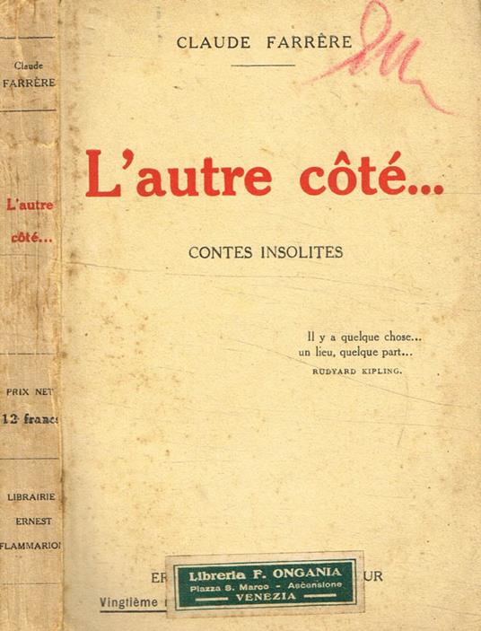L' autre coté… - copertina