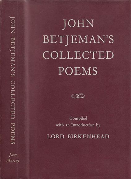 John Betjeman's Collected Poems - copertina