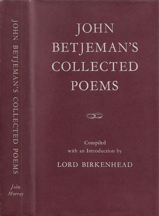John Betjeman's Collected Poems - copertina