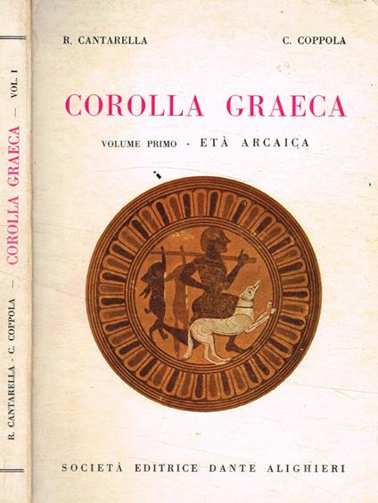 Corolla Graeca vol.I - copertina