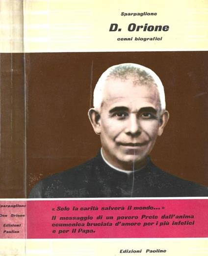 Don Orione - copertina