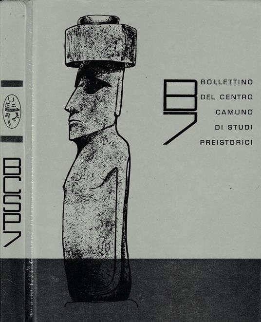 Bollettino del centro camuno di studi preistorici 1971 n 7 - Emmanuel Anati - copertina
