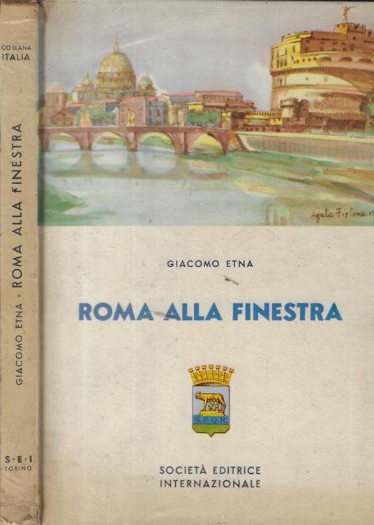 Roma alla finestra - Giacomo Etna - copertina