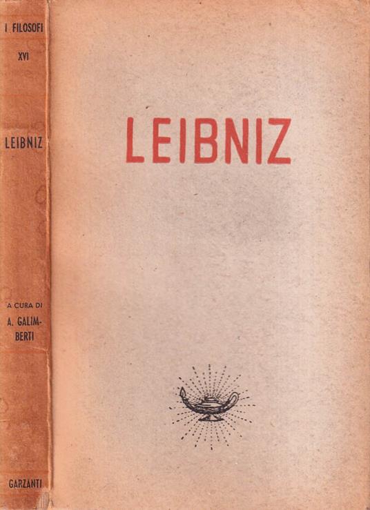 Leibniz - Andrea Galimberti - copertina