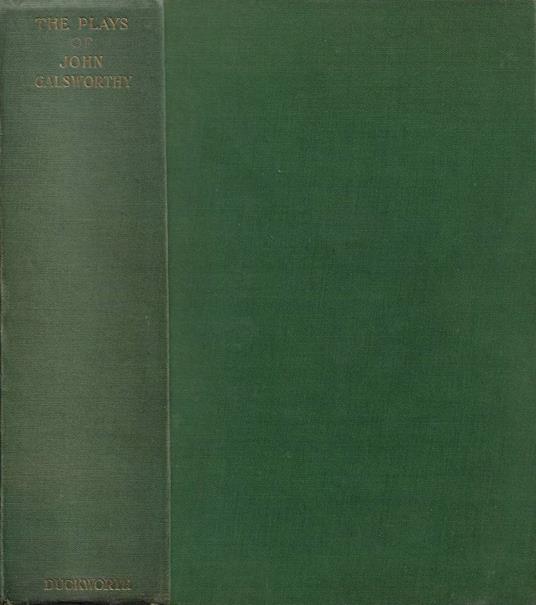 The Plays - John Galsworthy - copertina