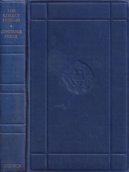 The lonely plough - Constance Holme - copertina
