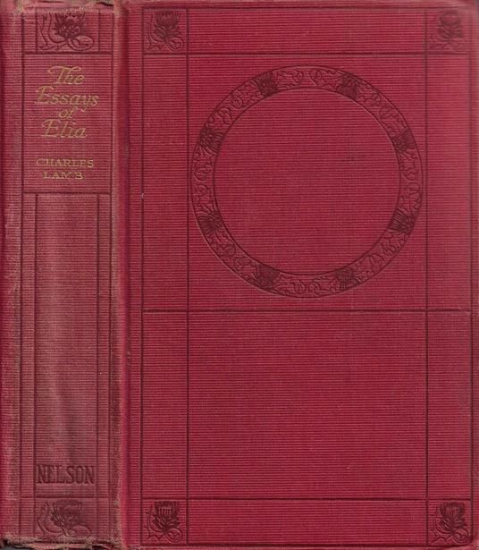 The Essays of Elia - Charles Lamb - copertina