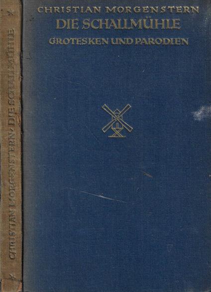 Die schallmuhle - Christian Morgenstern - copertina