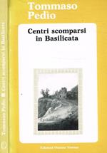 Centri scomparsi in Basilicata