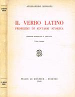 Il verbo latino problemi di sintassi storica