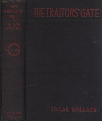 The traitor' s gate - Edgar Wallace - copertina