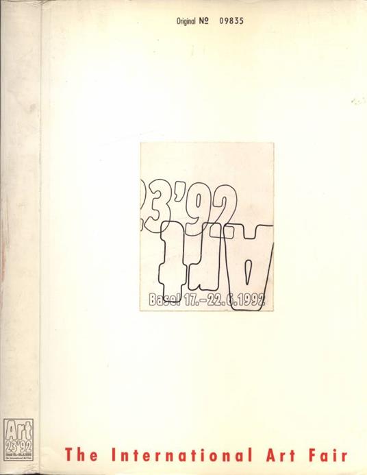 Art 23' 92 - copertina