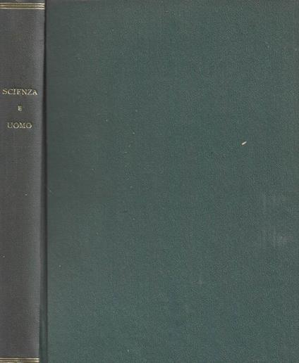 Scienza e uomo - copertina