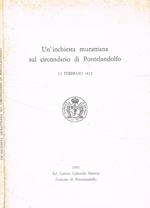 Un'inchiesta murattiana sul circondario di Pontelandolfo
