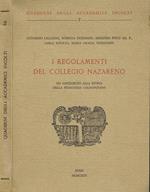 I regolamenti del Collegio Nazareno