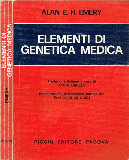 Elementi di genetica medica - copertina