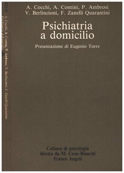 Psichiatria a domicilio - copertina