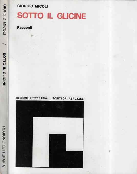 Sotto il glicine - copertina