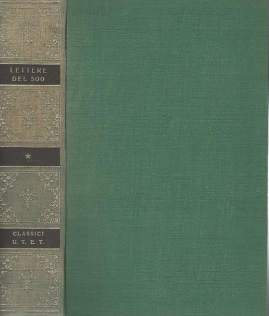 Lettere del Cinquecento - copertina
