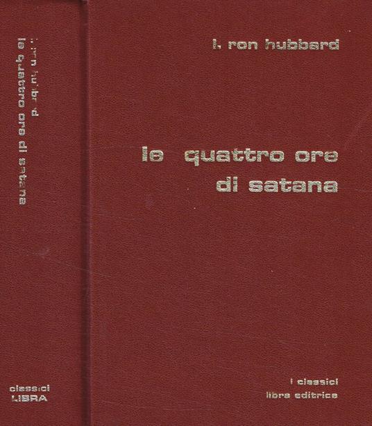Le quattro ore di Satana - copertina