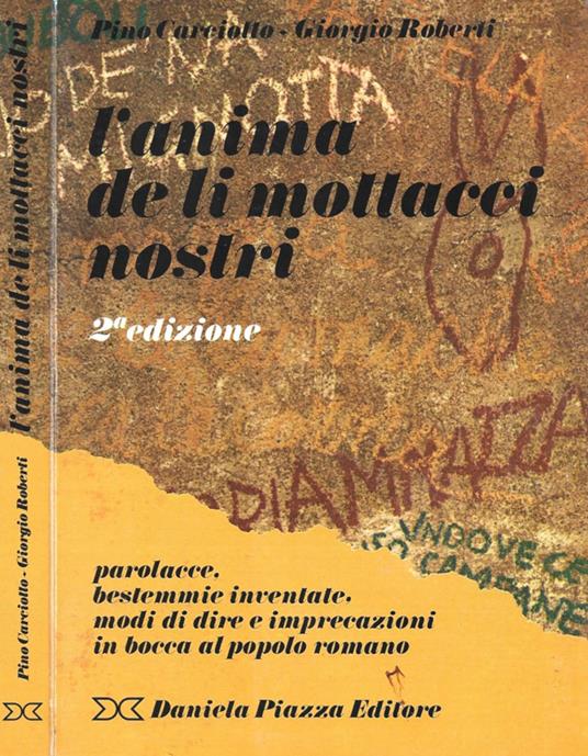 L' anima de li mottacci nostri - copertina