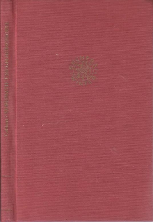 Numismatik und geldgeschichte - copertina