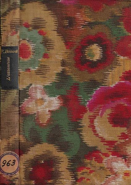 L' Atlantide - Pierre Benoit - copertina