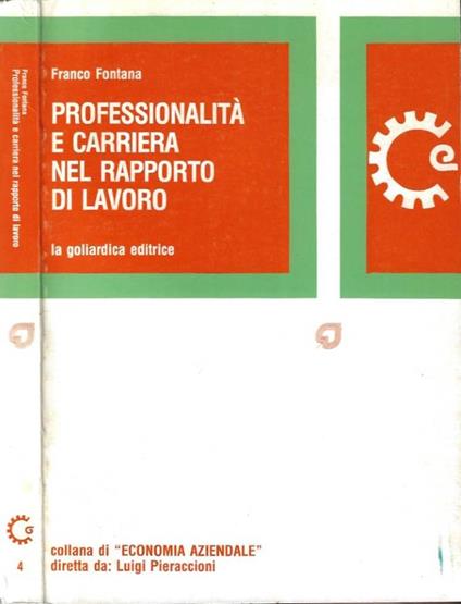 Professionalità e carriera nel rapporto di lavoro - Franco Fontana - copertina