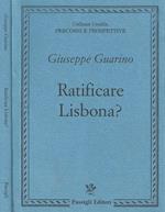 Ratificare Lisbona?