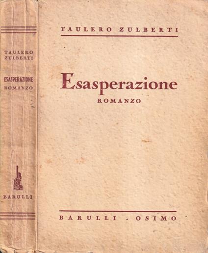 Esasperazione - copertina