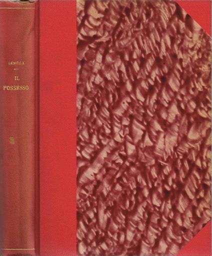 Il possesso - Francesco Silvio Gentile - copertina
