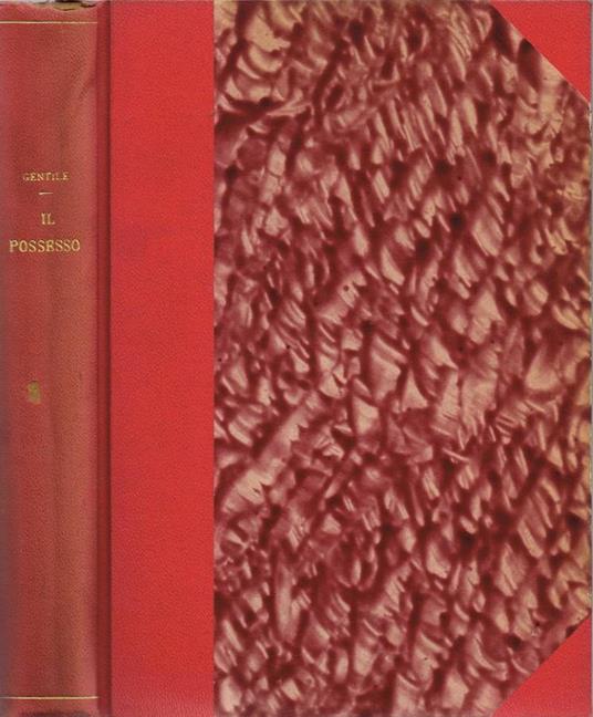 Il possesso - Francesco Silvio Gentile - copertina