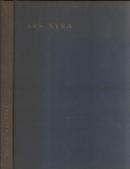 Ars Syra - Paolo Matthiae - copertina