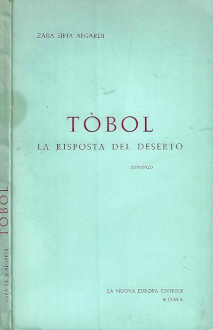 Tobol - copertina