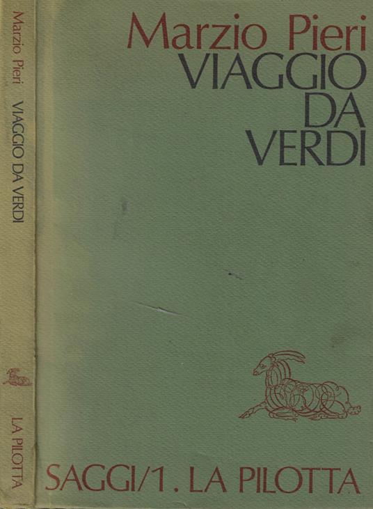 Viaggio da Verdi - Marzio Pieri - copertina